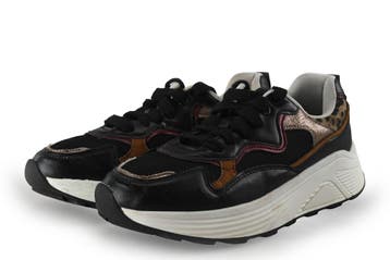 Nelson Sneakers in maat 40 Zwart, Verzenden, Zwart, Nelson, Sneakers of Gympen