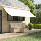 vidaXL Luifel uittrekbaar 400x150 cm stof en staal, Tuin en Terras, Zonneschermen, Verzenden, Nieuw