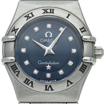 Omega - Constellation Mini 0.9 12P Diamond Cindy Crawford, Nieuw