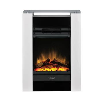 Dimplex Elektrische vrijstaande haard Gisella Wit - 58 cm, Verzenden, Nieuw, Vrijstaande haard, Elektrische haard