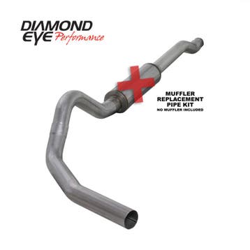 Diamond Eye KIT 4in Catback MFLR RPLCMENT PIPE SGL AL: 03-07, Ophalen of Verzenden, Nieuw