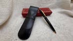 Cartier - Diabolo Mini Gold Finish & Leather Pouch - Balpen, Verzamelen, Nieuw
