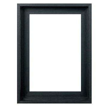 Baklijst Zwart Extra Diep 100x100 cm, Nieuw