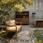 Tuinbank Station Kasar 150 cm, Ophalen of Verzenden, Nieuw