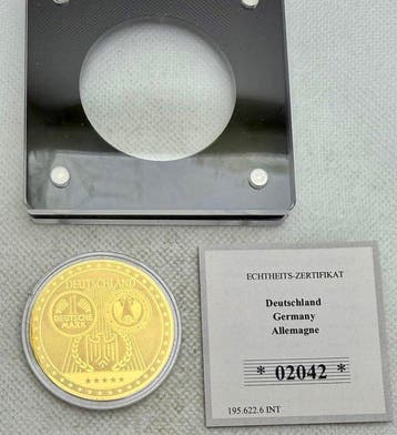 Duitsland. 1 Deutsche Mark 2022, 1/200 Oz (.999) (Zonder