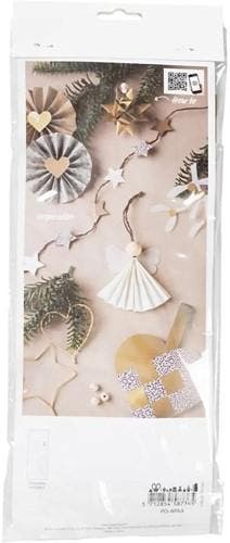 DIYkit Pakket Hobbyset Creatieve mix Papier knippen naturel, Ophalen of Verzenden, Nieuw