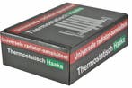 Luxe thermostatische radiator aansluitset haaks, Verzenden, Nieuw