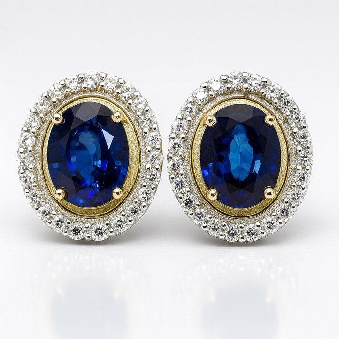 Zonder minimumprijs - Oorbellen - 18 karaat Geel goud,, Sieraden, Tassen en Uiterlijk, Oorbellen
