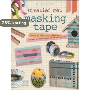 Creatief met Masking tape - Patricia Morgenthaler, Verzenden, Zo goed als nieuw, Patricia Morgenthaler