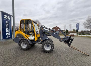 Eurotrac w12 mini shovel loader kniklader laadschop, Ophalen, Wiellader of Shovel