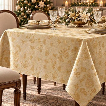 Incanto d’Oro – Elegantie van de Feesten - Tafelkleed - 275, Nieuw
