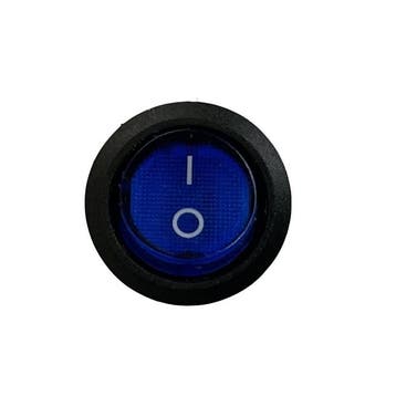 Mini Tuimelschakelaar 12V/16A blauw aan-uit, Auto-onderdelen, Ophalen of Verzenden, Nieuw