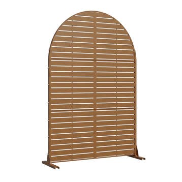 Tuinscherm Nodepp privacyscherm 180x120x40 cm bruin casa.pro, Verzenden, Nieuw