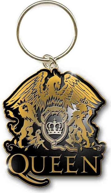 Queen - Golden Crest - Sleutelhanger officiële merchandise, Ophalen of Verzenden, Nieuw, Gebruiksvoorwerp
