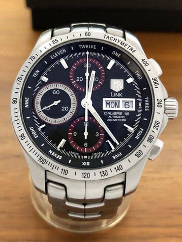 TAG Heuer - Link Calibre 16 Chronograph Day-Date (Tiger