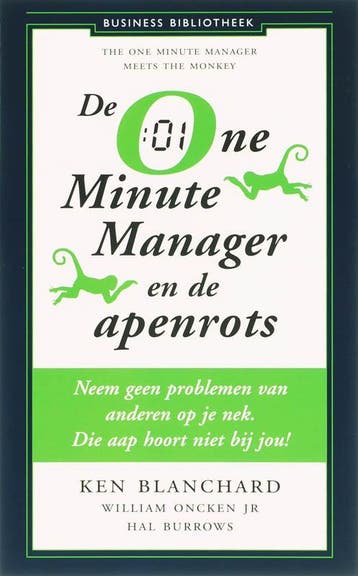 De one minute manager en de apenrots / Business bibliotheek, Verzenden, Gelezen, William Oncken Jr