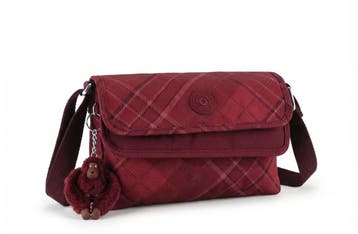 Kipling Handtas Rood, Verzenden, Zo goed als nieuw, Rood