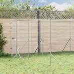 vidaXL Hondenkennel voor buiten 4x12x2 m gegalvaniseerd, Verzenden, Nieuw