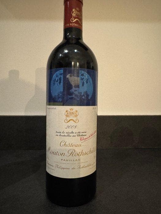 2008 Château Mouton Rothschild - Pauillac 1er Grand Cru, Verzamelen, Wijnen