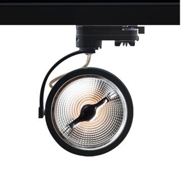 LED Railspot AR111 Zwart - 3-Fase - 15W - 2200K, Nieuw