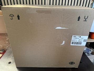 Veiling - AEG DBB4651M Schouwafzuigkap 60 cm RVS - showroom, Gebruikt