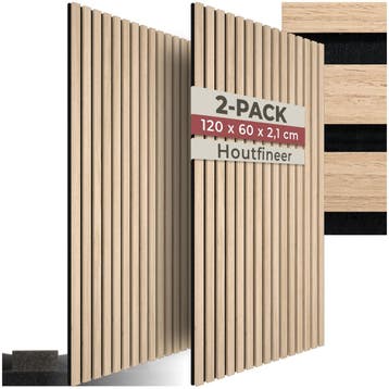 Akoestische panelen Sonic Wall houtlook - licht eiken, Verzenden, Nieuw