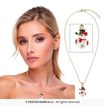 Ketting Sneeuwpop, Diversen, Kerst, Verzenden, Nieuw