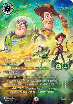 Lorcana TCG - Woody & Buzz Lightyear - Best Buddies - Att..., Verzenden, Zo goed als nieuw