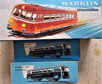 Märklin H0 - 3016 & 4018 (x 2) - Modeltrein motorwagen (3) -, Nieuw
