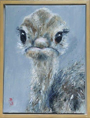 Dorien Plaat - Hee there little ostrich