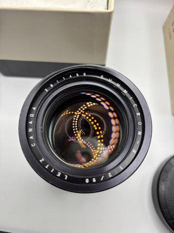 Leitz Summicron-R 90mm f/2 - 3-Cam (ELCAN Canada) Cameralens
