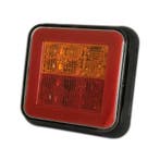 LED Achterlicht 100x100x28mm 12-24V IP67, Ophalen of Verzenden, Nieuw