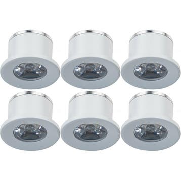 Voordeelpak LED Veranda Spot Verlichting 6 Pack - Velvalux -, Ophalen of Verzenden, Nieuw, Overige fittingen, Plafondspot of Wandspot