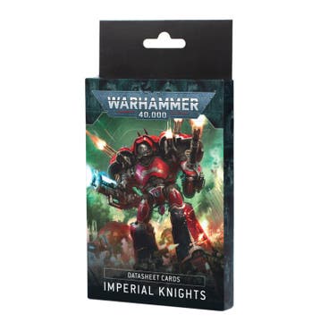 Imperial Knights datasheet cards 10th edition (Warhammer, Hobby en Vrije tijd, Wargaming, Ophalen of Verzenden, Nieuw