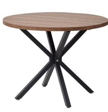 Ronde Eettafel Ø100 cm – Massief Hout, Scandinavisch Design, Verzenden, Nieuw
