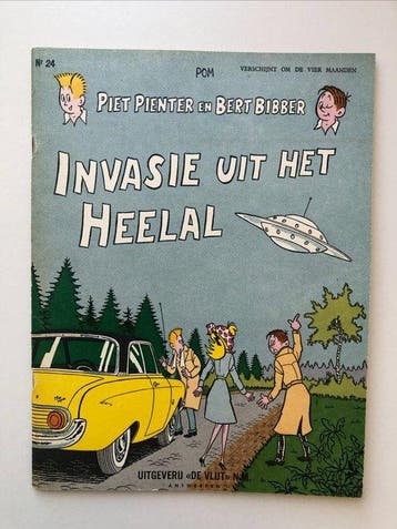 Piet Pienter en Bert Bibber 24 - Invasie uit het heelal - 1, Nieuw