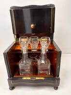Cave à liqueur Napoléon III - Drankkast - Pourier, Antiek en Kunst