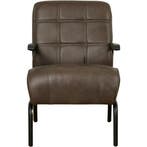 Leren fauteuil Ahead - Vintage Elephant (donkerbruin), Huis en Inrichting, Fauteuils, Bohemian, Eigentijds, Industrieel, Klassiek, Modern, Retro, Romantisch, Scandinavisch, Vintage