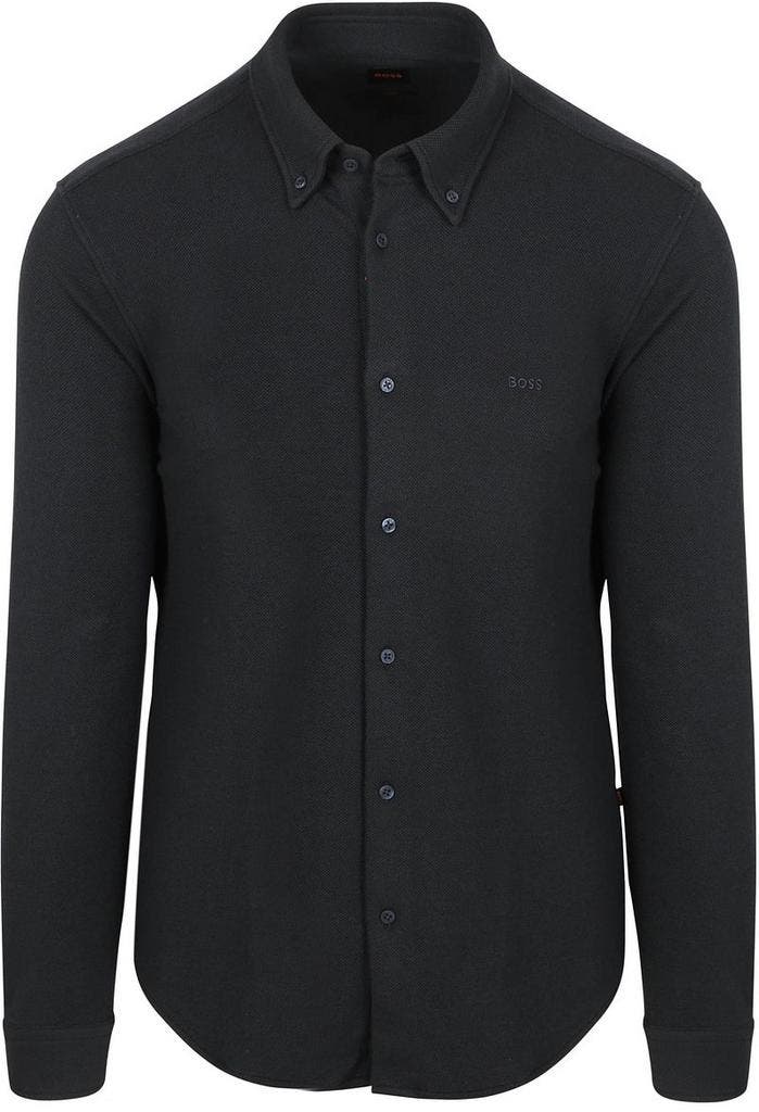 BOSS Myjersey Overhemd Navy maat XXL Heren, Kleding | Heren, Overhemden, Blauw, Nieuw, Verzenden