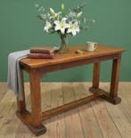 Gangbankje - Hout - ambachtelijk massief hout