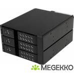 StarTech.com 3-bay aluminium trayless hot-swappable mobile, Verzenden, Nieuw, Startech