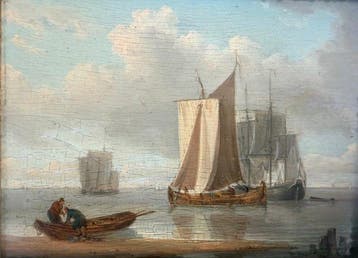 William Anderson (1757-1837) (manner of) - Sailing vessels