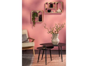 Mica Decorations Bijzettafel - Set van 2 - Druppelvormig -, Huis en Inrichting, Tafels | Bijzettafels, Verzenden, Nieuw