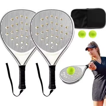 Padel Racket Lichtgewicht Duurzaam met Anti Vibratie, Verzenden, Nieuw