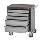 Gereedschapswagen grijs/antraciet 5 laden leeg met quick, Ophalen of Verzenden, Nieuw