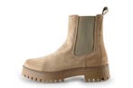 Sacha Chelsea boots in maat 41 Beige, Verzenden, Beige, Overige typen, Zo goed als nieuw