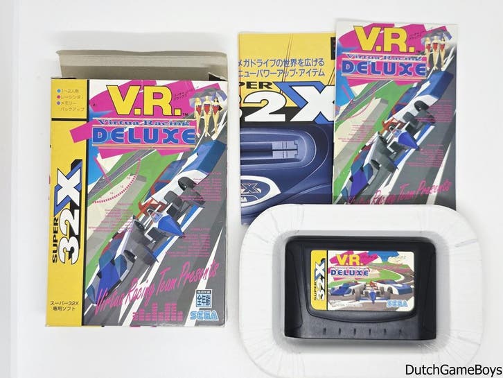 Sega 32X - Virtual Racing Deluxe - Japan, Spelcomputers en Games, Games | Sega, Gebruikt, Verzenden
