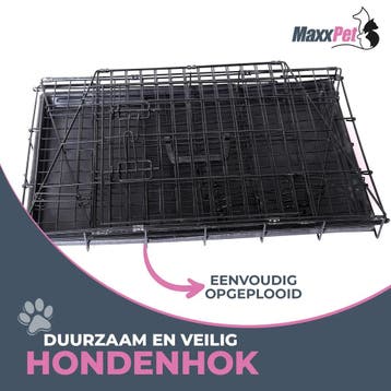 MaxxPet Hondenbench - Autobench - 78x47x55cm (Autobenches), Dieren en Toebehoren, Hondenbenches, Verzenden, Nieuw