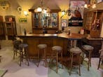Eiken bar toog café horeca mancave, Ophalen, Gebruikt, Barinrichting