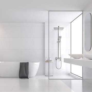 Regendouche Chroom | Messing | Premium | OP=OP, Huis en Inrichting, Badkamer | Complete badkamers, Ophalen of Verzenden, Nieuw